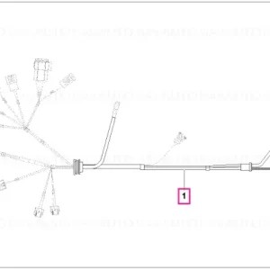 wiring harness, engine trans. module - BMW Disponibil imediat