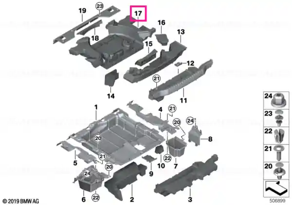 Expediere rapidă Montaj roata rezerva fata - BMW