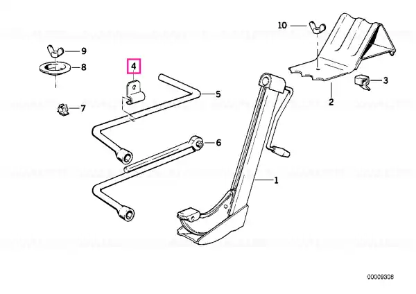 Plată securizată Clamp - BMW