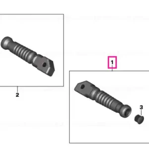 Bestseller Footrest, rear left CLASSIC - BMW Motorrad