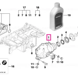 Bestseller Exch-front differential I=42:13=3,23 - BMW