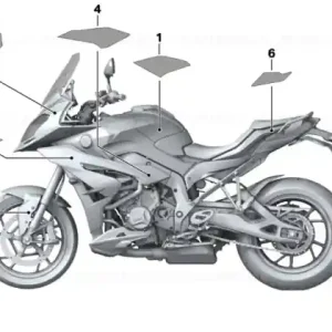 Cel mai vândut Capac decorativ roată față stânga - BMW Motorrad