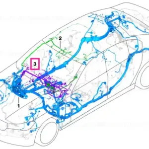 Wiring harness, instr. panel, duplicate - BMW Ofertă specială