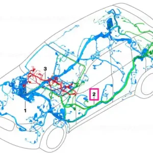 Audio wiring harness, duplicate - BMW Reducere