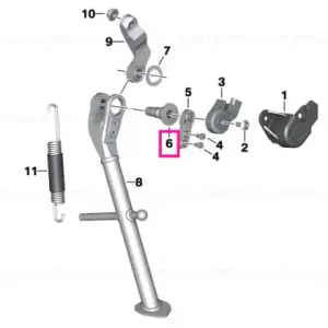 Surub suport lateral - BMW Motorrad Premium