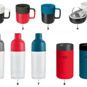 Comandă acum MINI Water Bottle Colour Block GREY - BMW - Mini