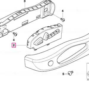 Actuation unit left - BMW Cumpărături sigure