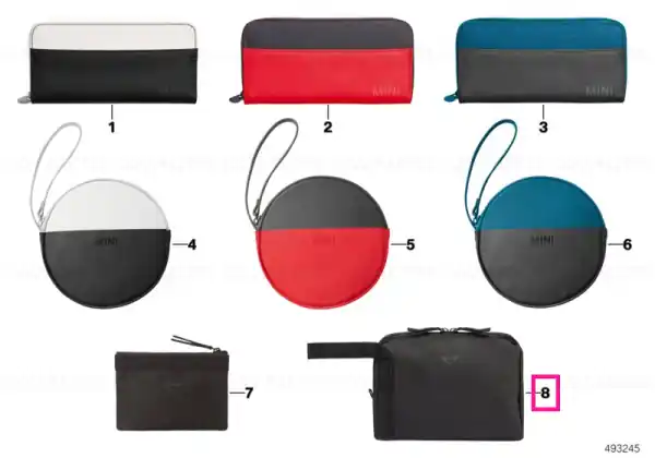 MINI pouch two-tone BLACK - BMW - Mini Ofertă de sezon