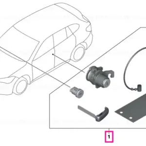 Bestseller Unified locking, mechanical SPORT LINE LL - BMW