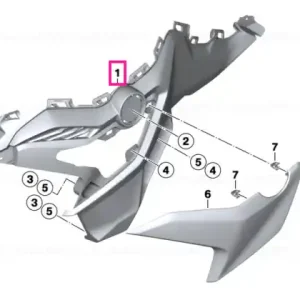 Suport placă stânga - BMW Motorrad Comandă acum