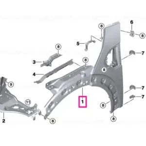 Cumpără acum Side panel, front left PHEV - BMW - Mini