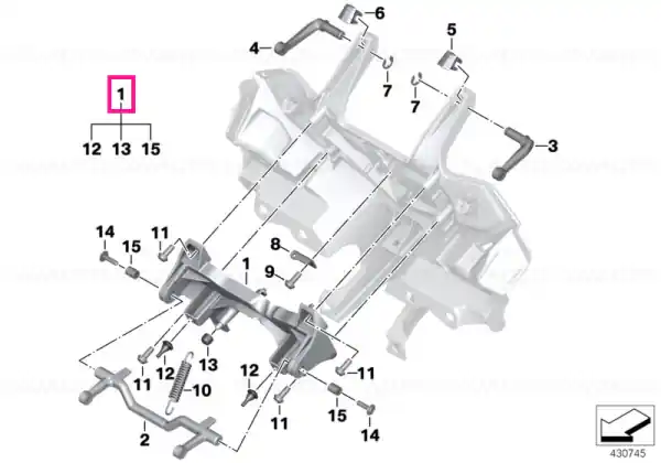 Base plate - BMW Motorrad Cumpărături sigure