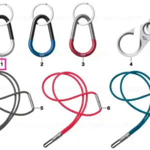 Expediere rapidă MINI keyring colour block BLACK/SILVER - BMW - Mini
