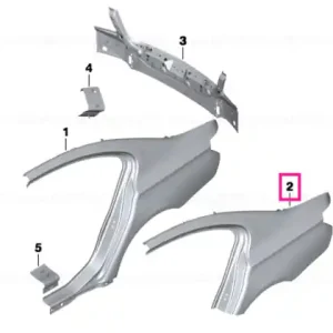 Bestseller Section of rear left fender - BMW