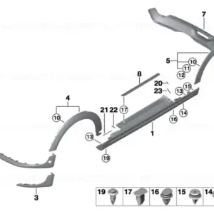 Capac priza alimentare HTV - BMW - Mini Ultima șansă