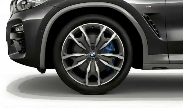 Janta aliaj usor - M Performance Double-Spoke 787M - Bicolor Gri (Orbitgrey/Bright Turned) - 9.5Jx20 ET:43 - BMW X3 G01 G08, X4 G02 Cel mai bun preț