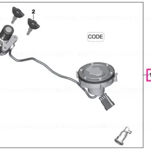 Unified locking, mechanical - BMW Motorrad Reducere de preț