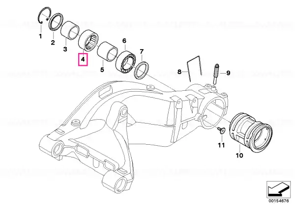 Needle bearing - BMW Motorrad Ofertă exclusivă