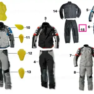 Cumpără online Pantaloni insert Rallye bărbați 58 - BMW Motorrad