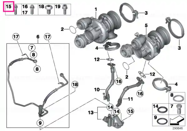 Ofertă Surub Torx M6X20 - BMW