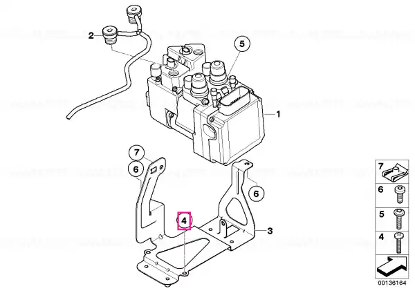 Lichidare de stoc Șurub cap oval M6X12-8.8-ZNS3 - BMW Motorrad