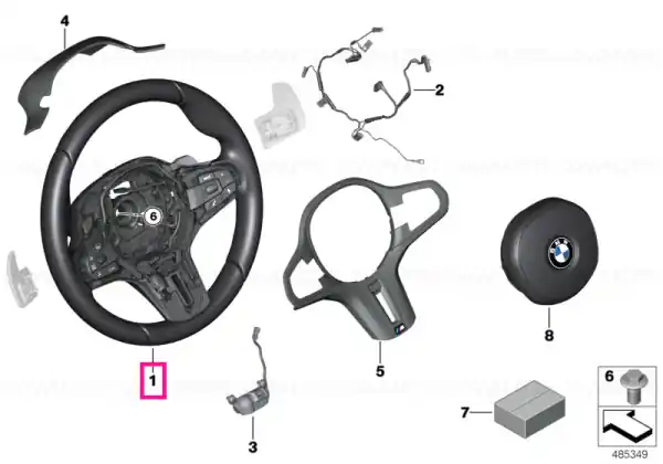 Promoție M Sports steering wheel leather - BMW