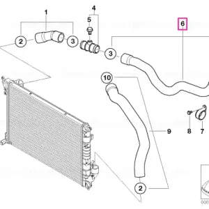 Reducere specială Coolant hose - BMW - Mini