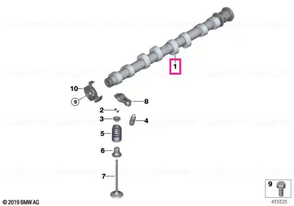 Livrare expres Inlet camshaft - BMW