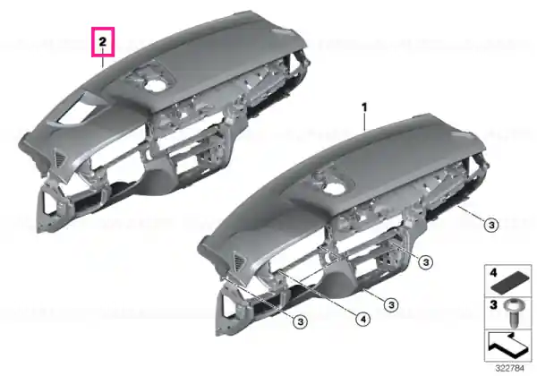 Instrument panel leather Head-Up Display ARAGONBRAUN - BMW Ofertă de sezon