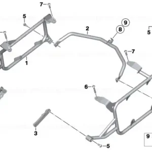 Super ofertă Attachment set case holder - BMW Motorrad
