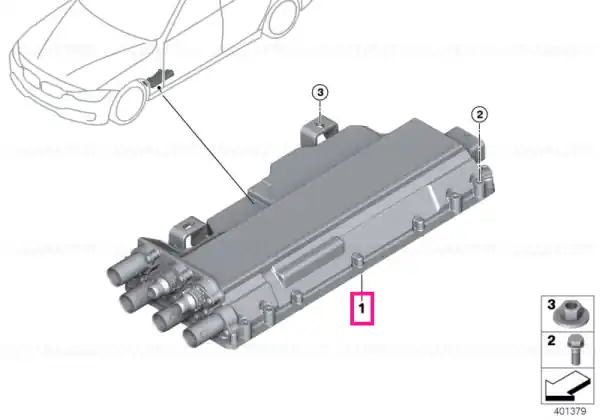 Control unit, KLE convenience charging - BMW Ofertă de sezon