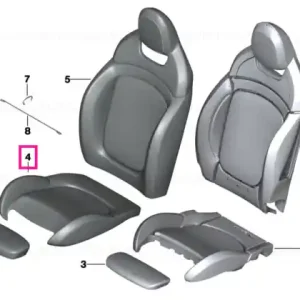 Cel mai bun preț Husă scaun Dinamica JCW - BMW - Mini