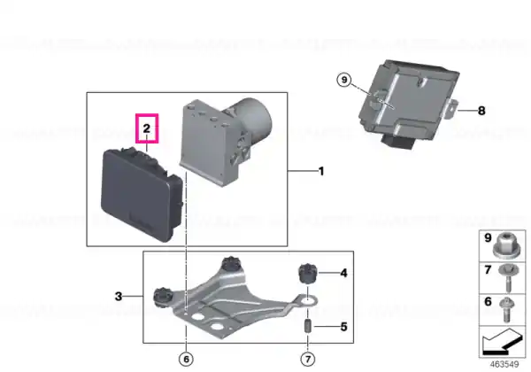 Mai ieftin Kit reparație unitate control DSC/DXC - BMW