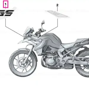 Cel mai vândut Lettering, left - BMW Motorrad