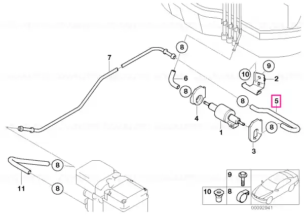 Fuel hose - BMW Mai ieftin