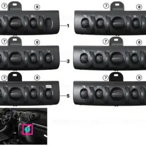 Unitate comutator console centrală - BMW - Mini Livrare expres