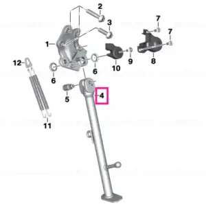 Side stand - BMW Motorrad Livrare expres