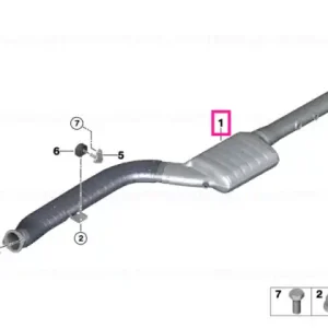 Vezi acum Exchange SCR catalytic converter EU6 - BMW