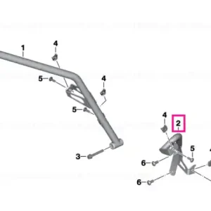 Suport stânga - BMW Motorrad Reduceri
