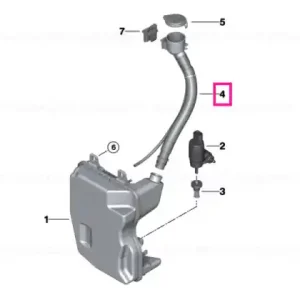 Discount Filler pipe, wash container - BMW - Mini