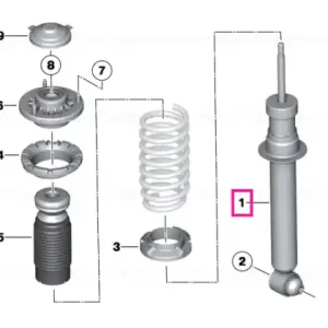 Arc strut spate - BMW Preț mic