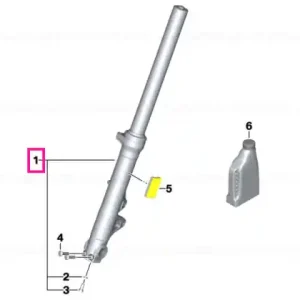 Cumpărături sigure Fork leg left - BMW Motorrad