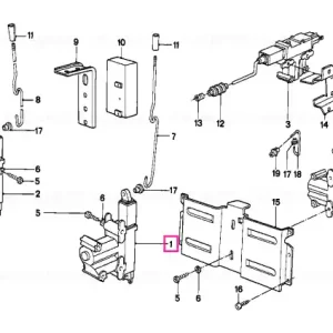 Actuator - BMW Retur ușor