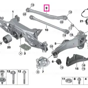 Wishbone, top - BMW - Mini Livrare gratuită