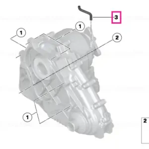 Vent pipe - BMW Preț redus
