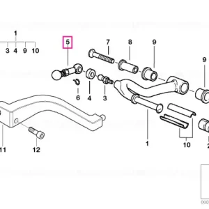 Reduceri Selector rod L=50MM - BMW Motorrad