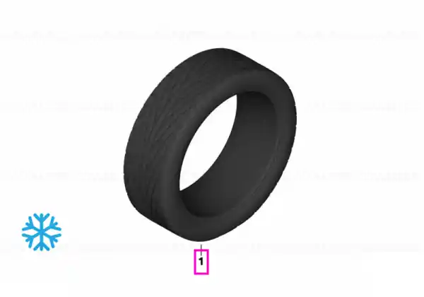 Nu rata Anvelopă de Iarnă - Bridgestone Blizzak LM-001 - 225/60R18 104H XL - X3 G01, X4 G02