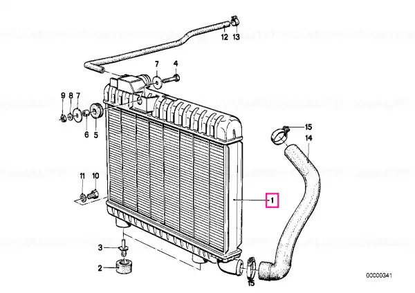 Mai ieftin Radiator with transmission oil cooler - BMW
