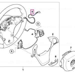 Adapter wire f airbag module - BMW Bestseller