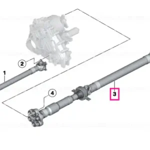 Arborele transmisiei L=1202MM - BMW Preț promoțional